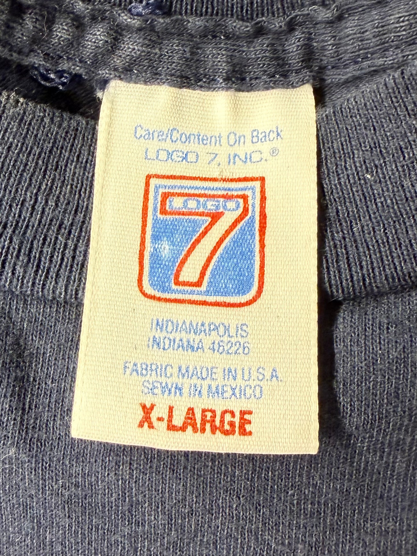 Vintage 1995 Cleveland Indians American League Champions Tee