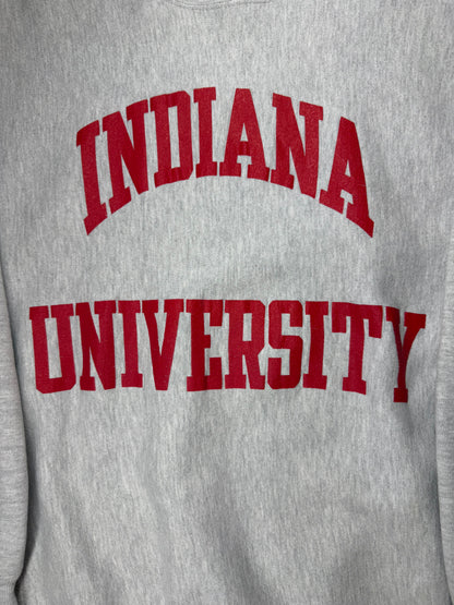 Vintage 90s Champion Reverse Weave Indiana University Crewneck