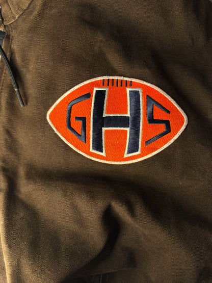 Vintage Chicago Bears George Halas GHS Carhartt Hooded Jacket