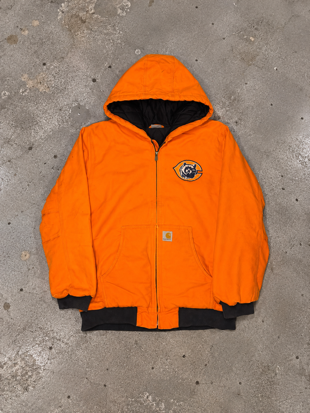 Vintage Chicago Bears Carhartt Hooded Jacket
