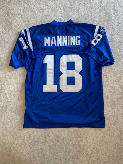 Peyton Manning Colts Jersey Sz 52