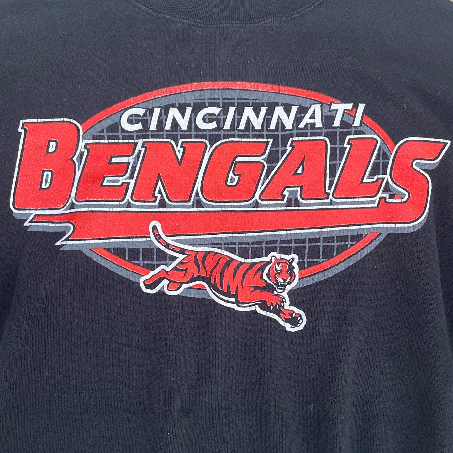 Cincinnati Bengals Vintage Logo Crew