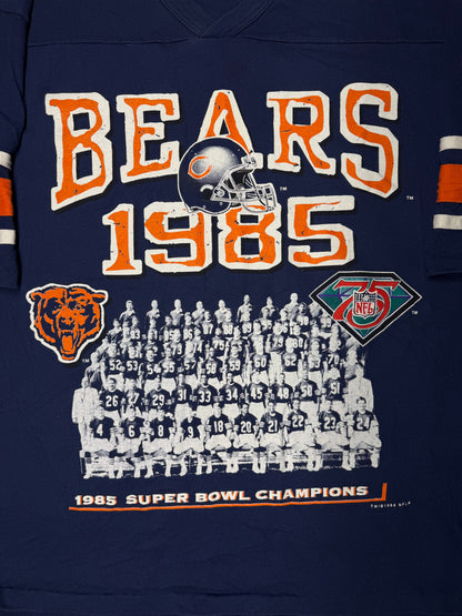 Vintage 1994 Chicago Bears 1985 Super Bowl Champions Jersey Tee
