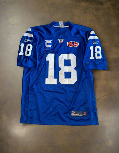 Peyton Manning Colts Jersey Sz 52