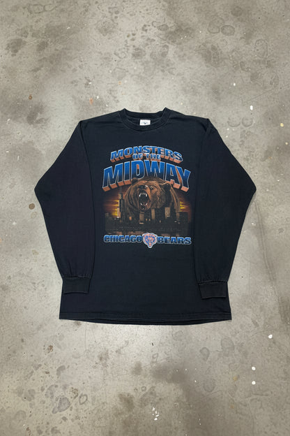 Vintage Chicago Bears Monsters of the Midway Long Sleeve T-Shirt