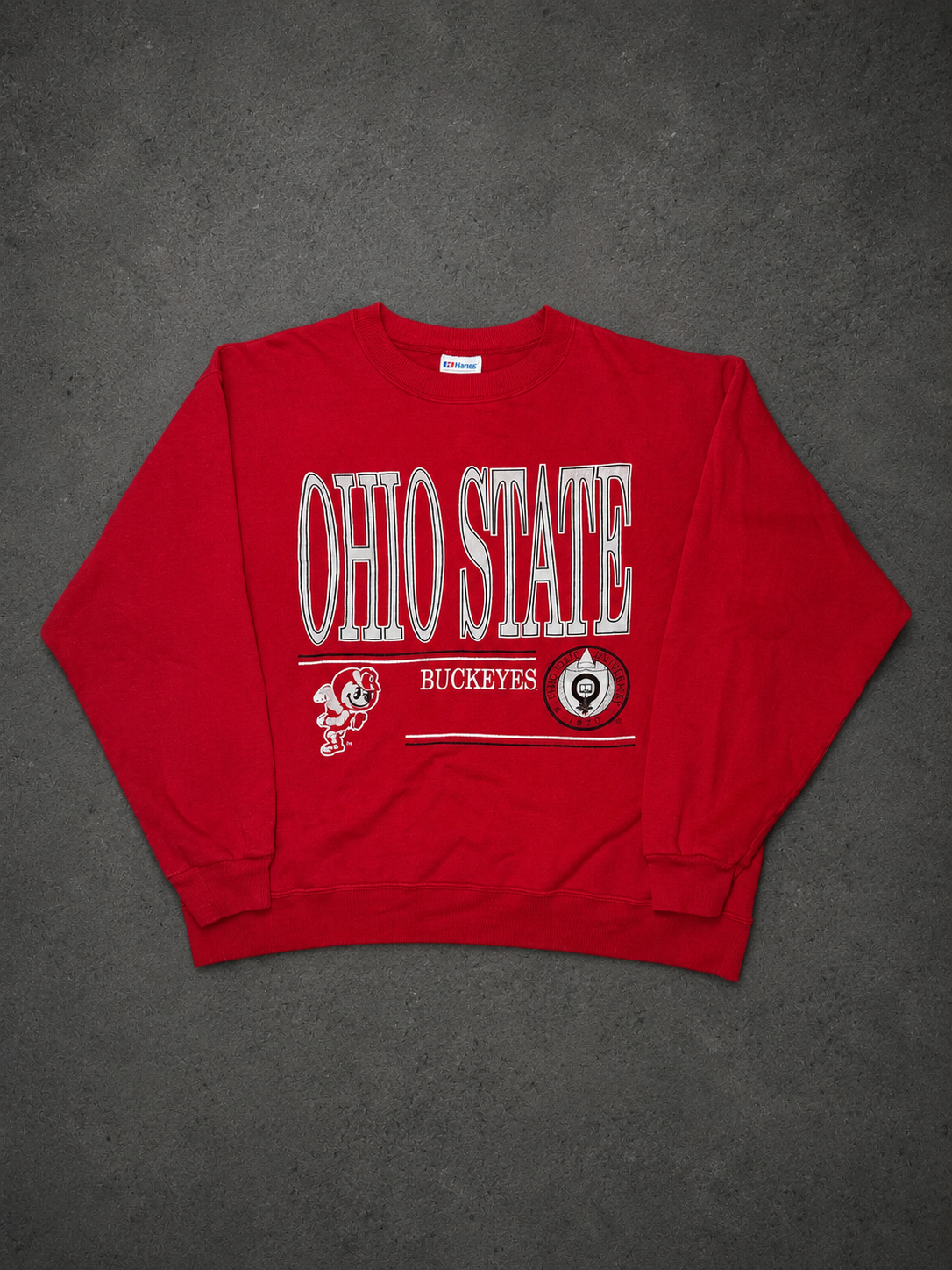 Vintage Ohio State Buckeyes Graphic Crewneck