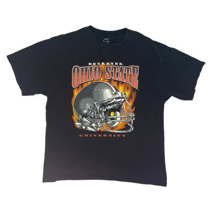 Vintage Ohio State Fire Helmet T-Shirt - XL