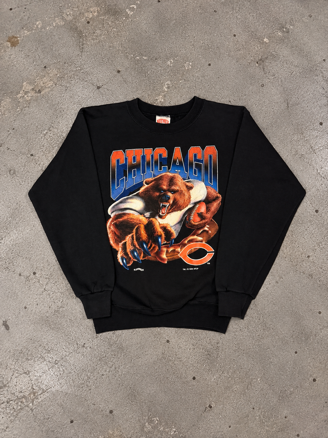 Vintage 1996 Chicago Bears Nutmeg Break Through Crewneck