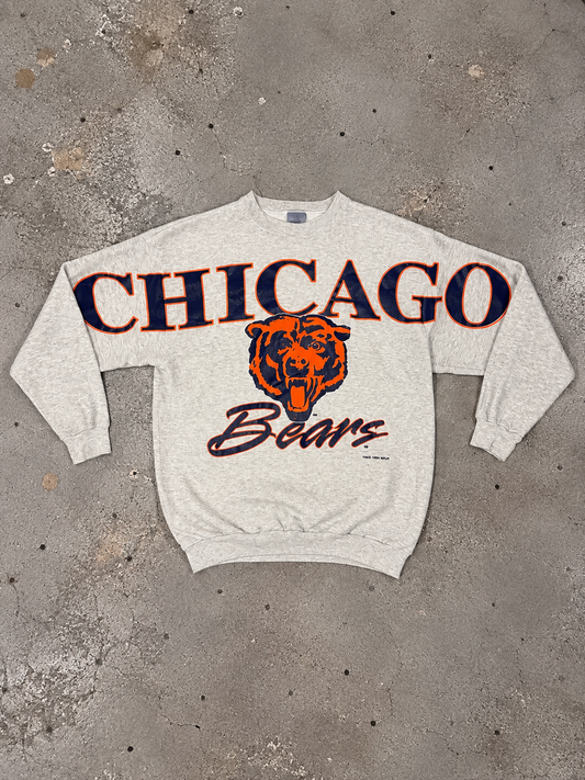 Vintage 1996 Chicago Bears Logo 7 Spellout Crewneck