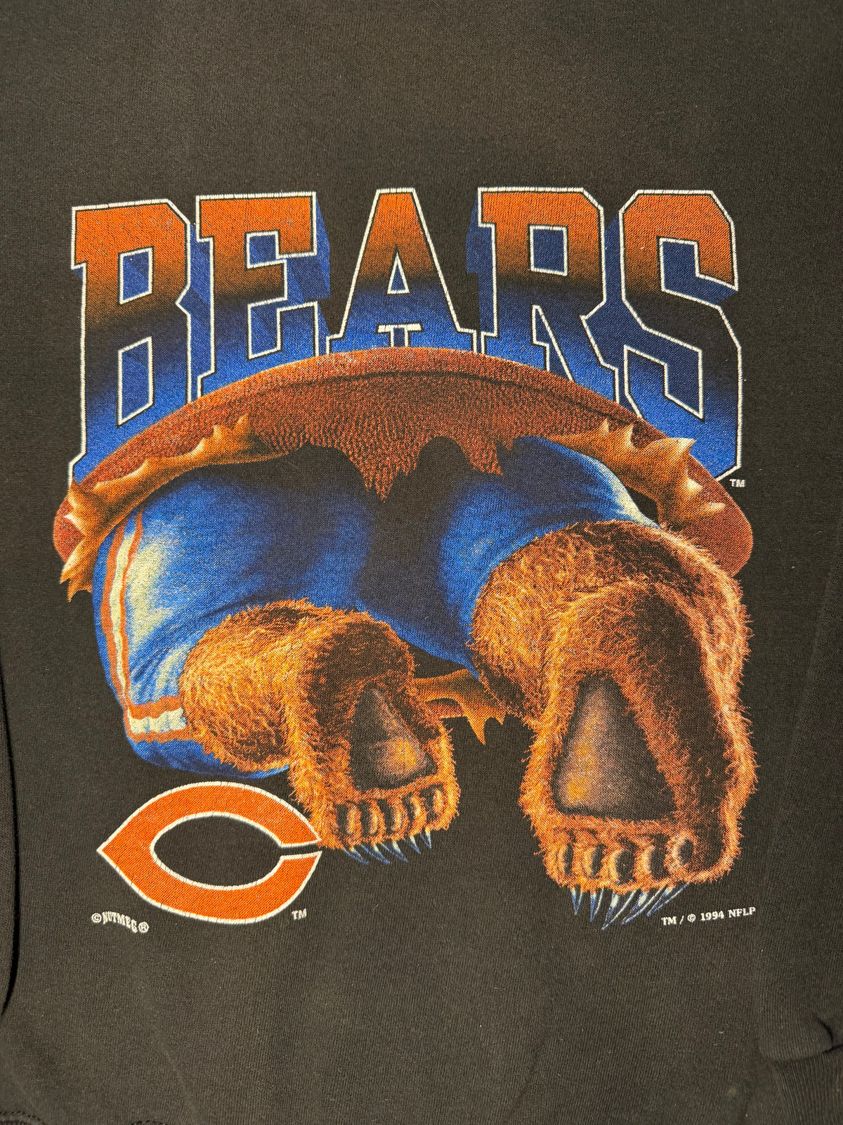 Vintage 1996 Chicago Bears Nutmeg Break Through Crewneck