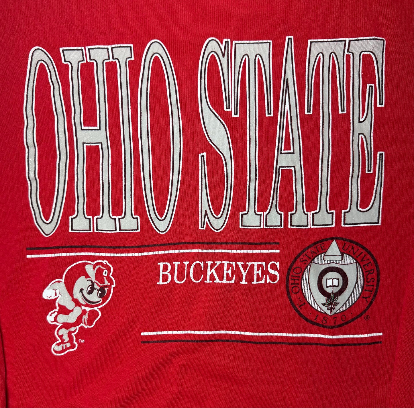 Vintage Ohio State Buckeyes Graphic Crewneck