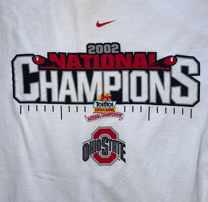 Vintage Nike 2002 Ohio State National Champions T-Shirt - L