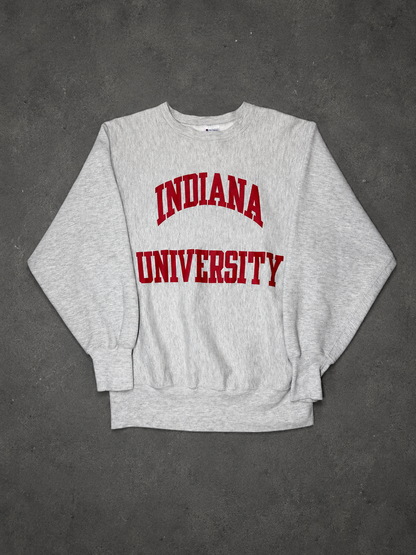 Vintage 90s Champion Reverse Weave Indiana University Crewneck