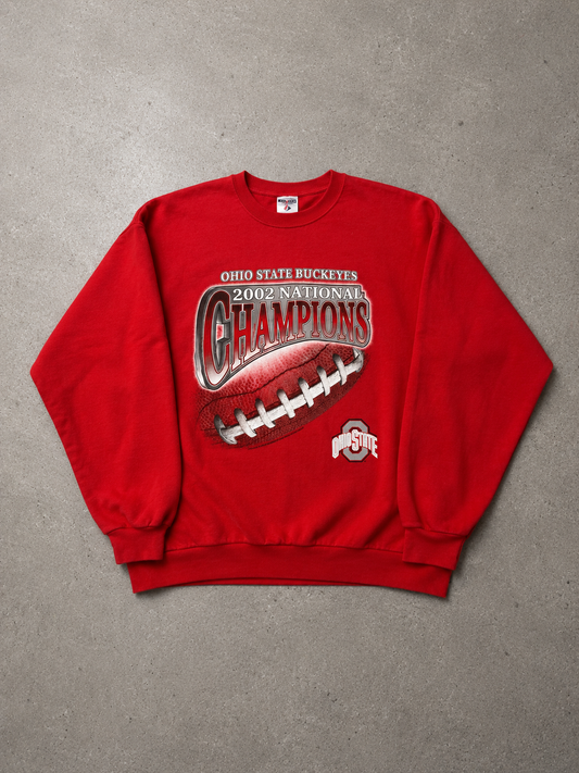 Vintage Ohio State Buckeyes 2002 National Champions Crewneck Sweatshirt