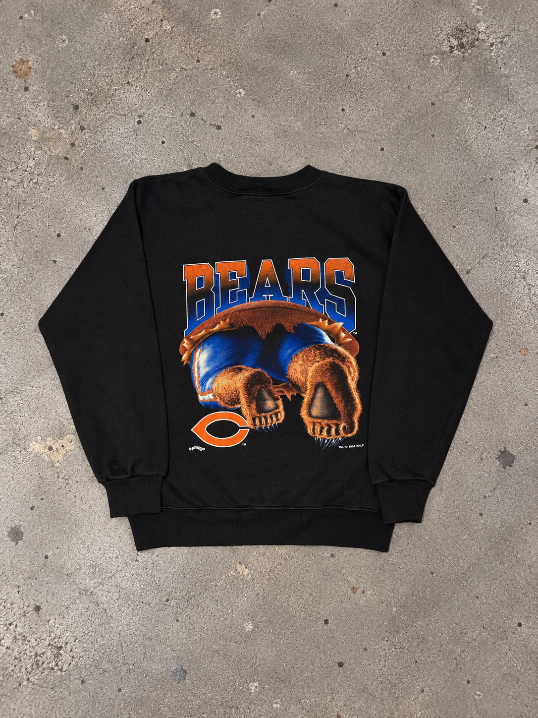 Vintage 1996 Chicago Bears Nutmeg Break Through Crewneck