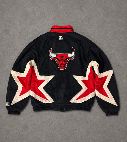 Vintage Chicago Bulls Star Starter Puffer Jacket