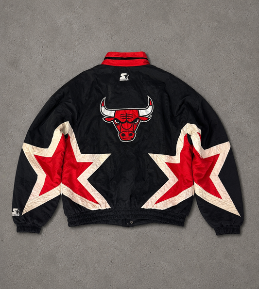 Vintage Chicago Bulls Star Starter Puffer Jacket