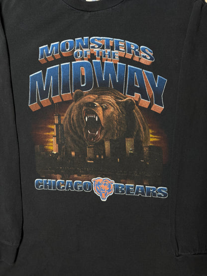 Vintage Chicago Bears Monsters of the Midway Long Sleeve T-Shirt
