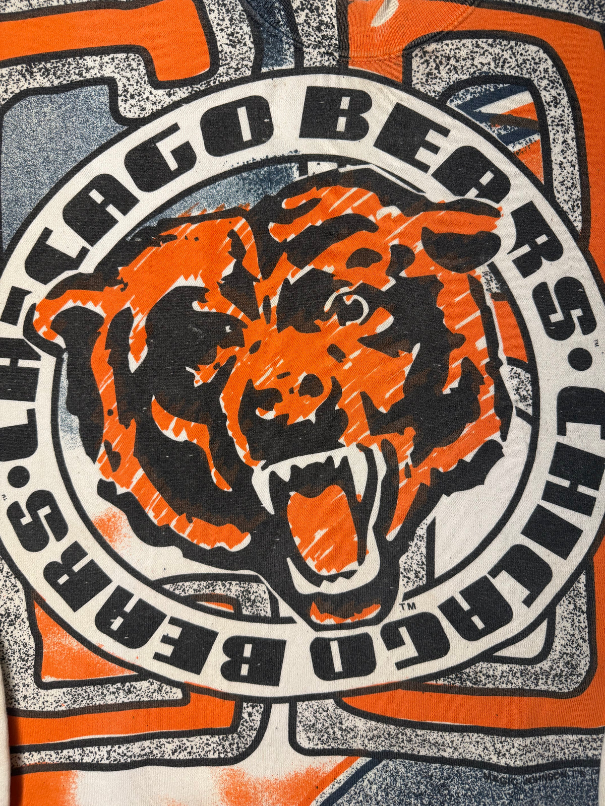 Vintage 90s Chicago Bears Magic Johnson T’s AOP Crewneck