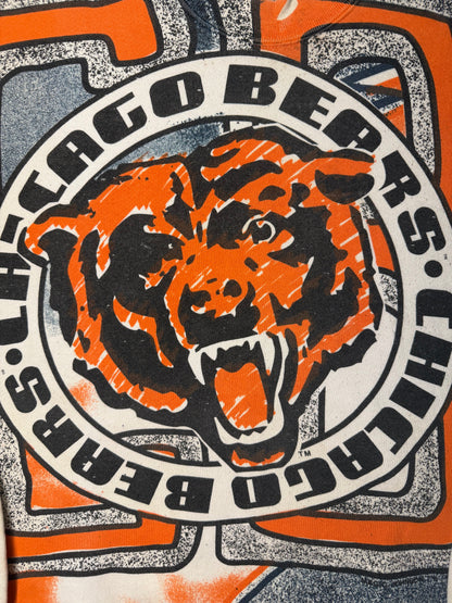Vintage 90s Chicago Bears Magic Johnson T’s AOP Crewneck
