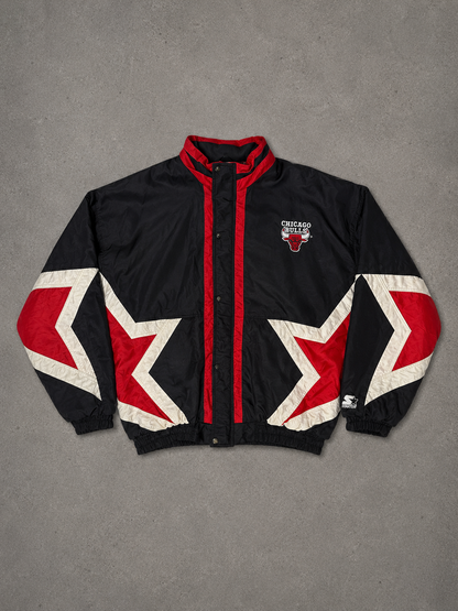 Vintage Chicago Bulls Star Starter Puffer Jacket