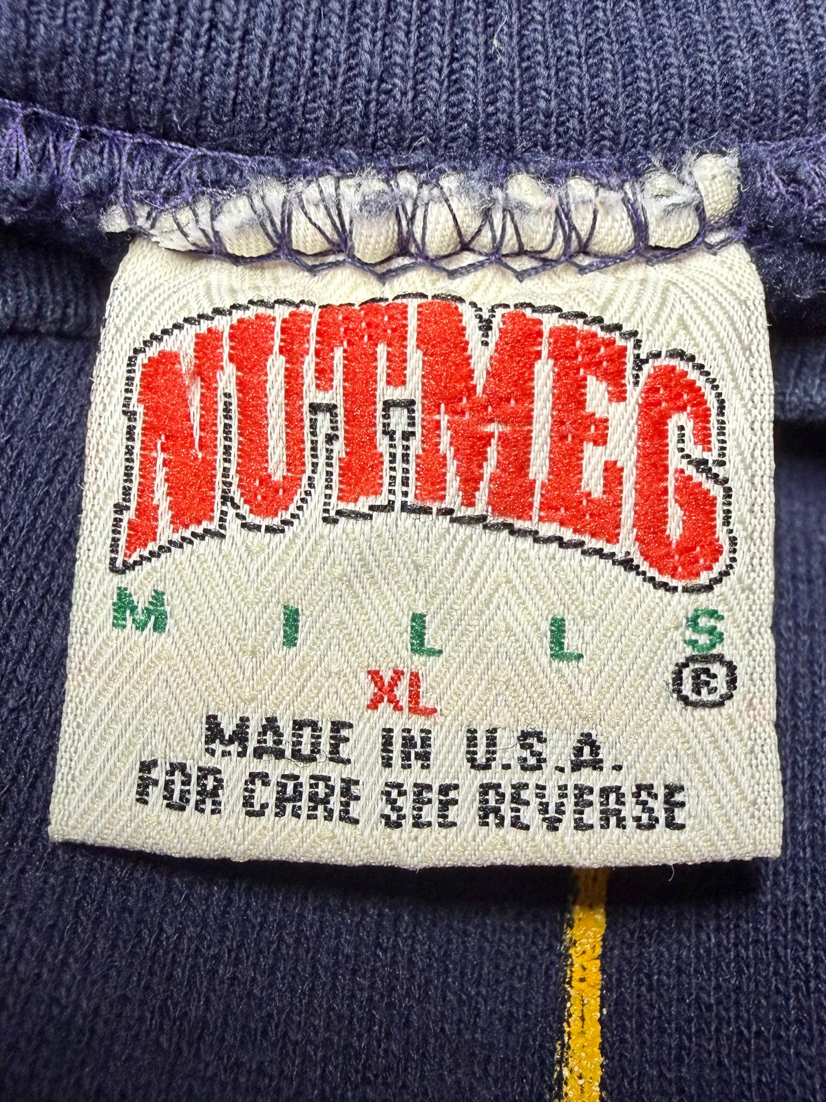 Vintage Chicago Bears Nutmeg Mills Football Graphic Crewneck