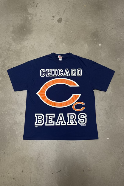 Vintage 1995 Chicago Bears Team Rated Big Logo T-Shirt