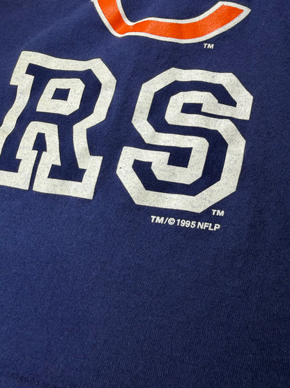Vintage 1995 Chicago Bears Team Rated Big Logo T-Shirt