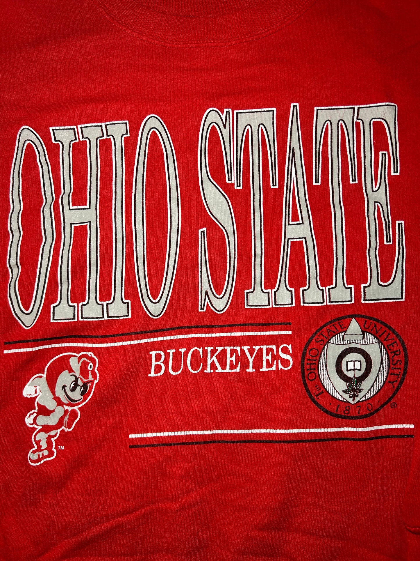 Vintage Ohio State Buckeyes Crewneck Sweatshirt